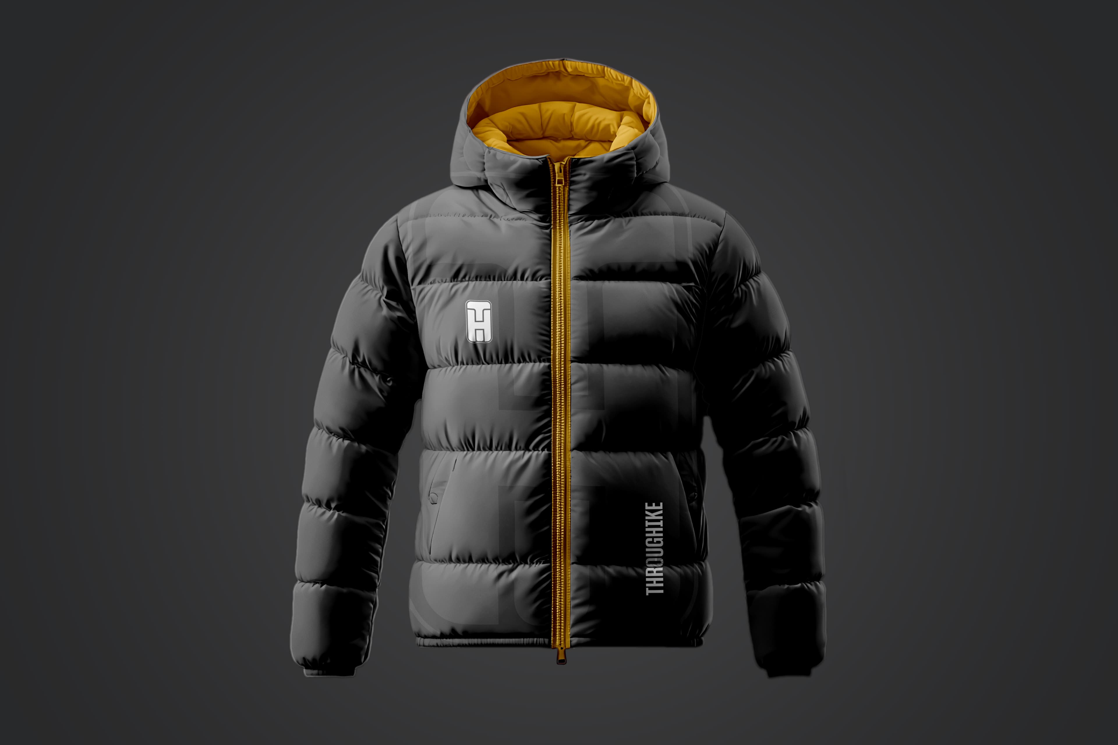 Throughike jacket mockup