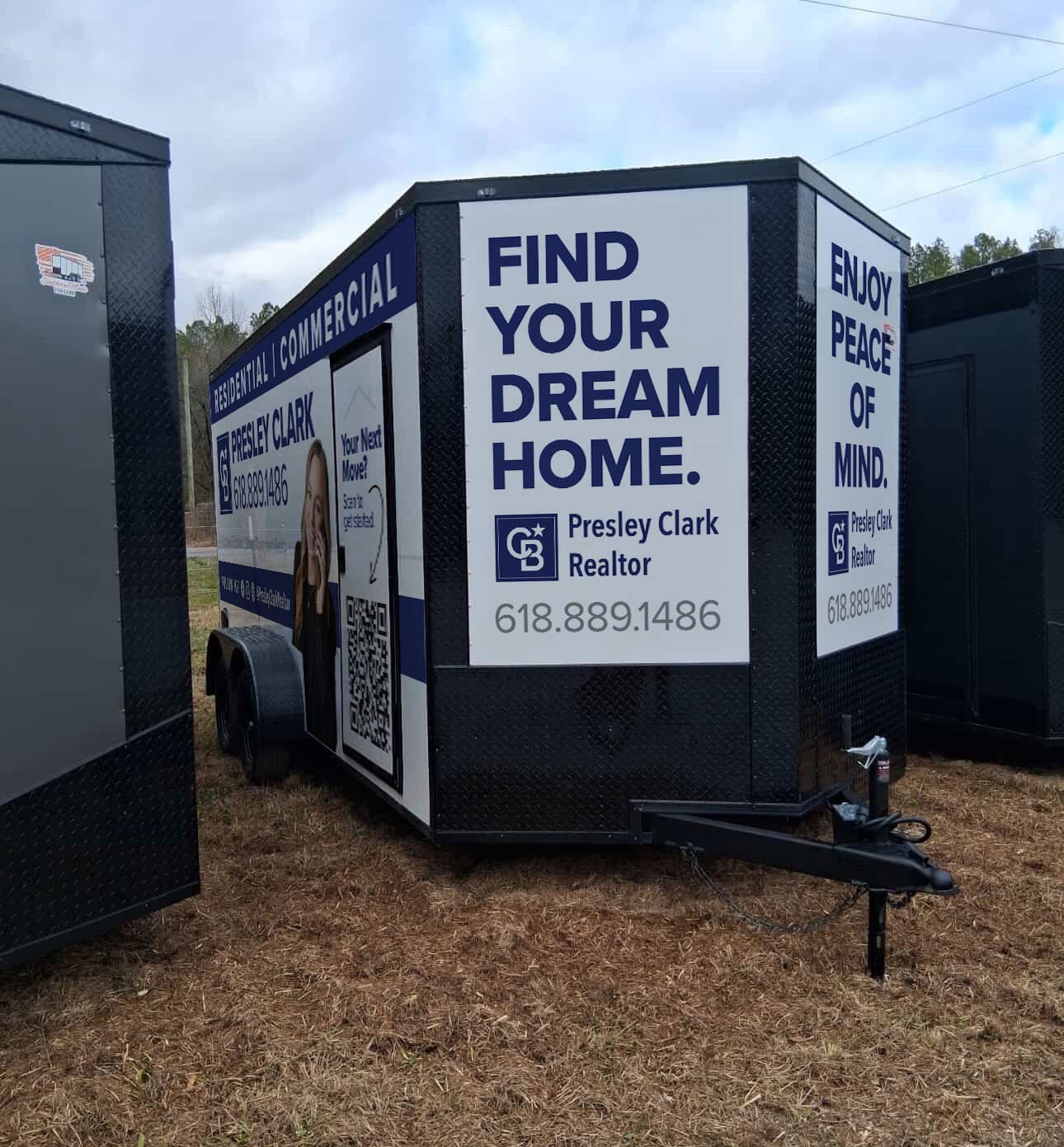 Presley Clark trailer design for property marketing