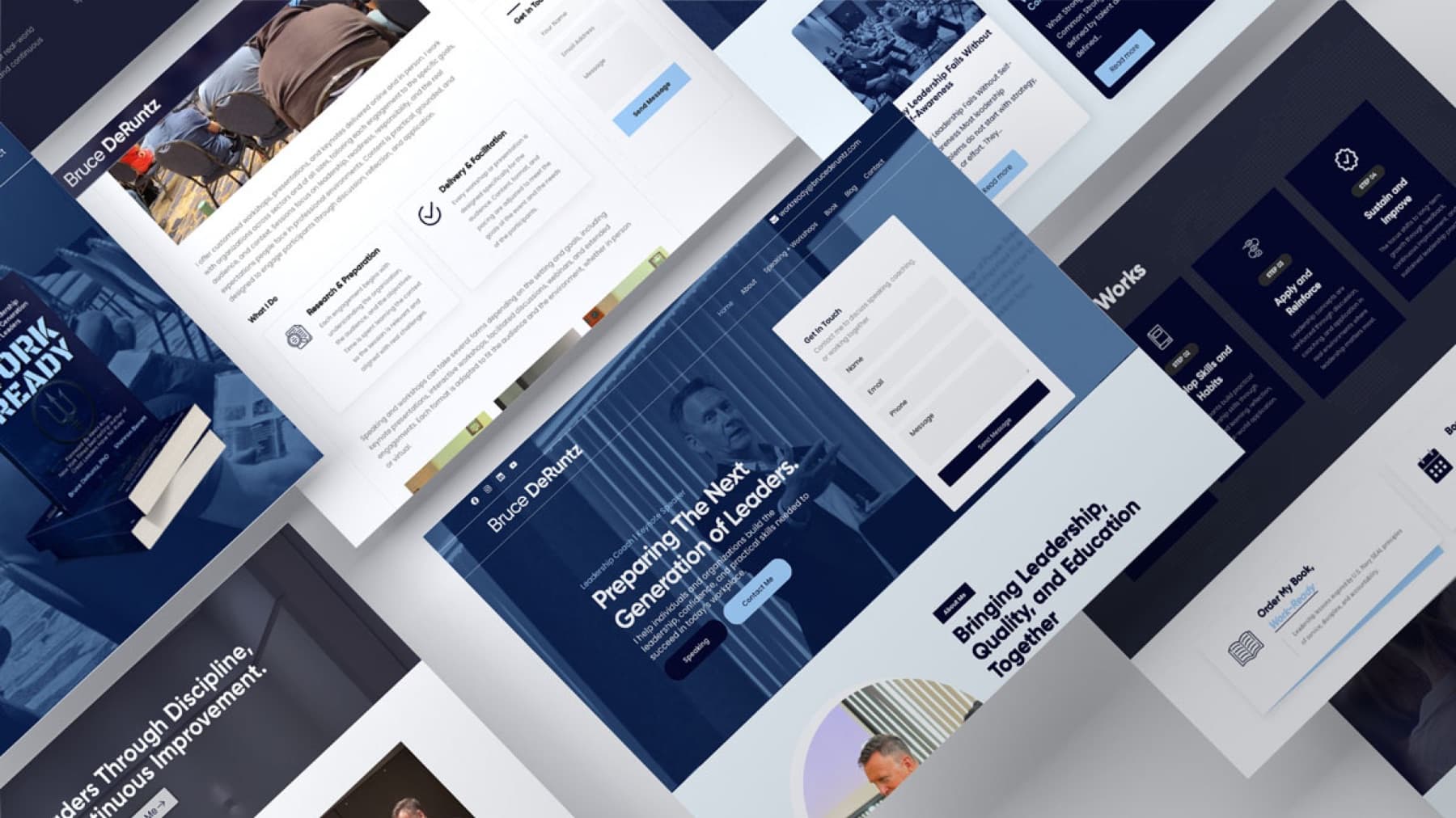 DeRuntz Consulting Group website pages illustrating seo & local search