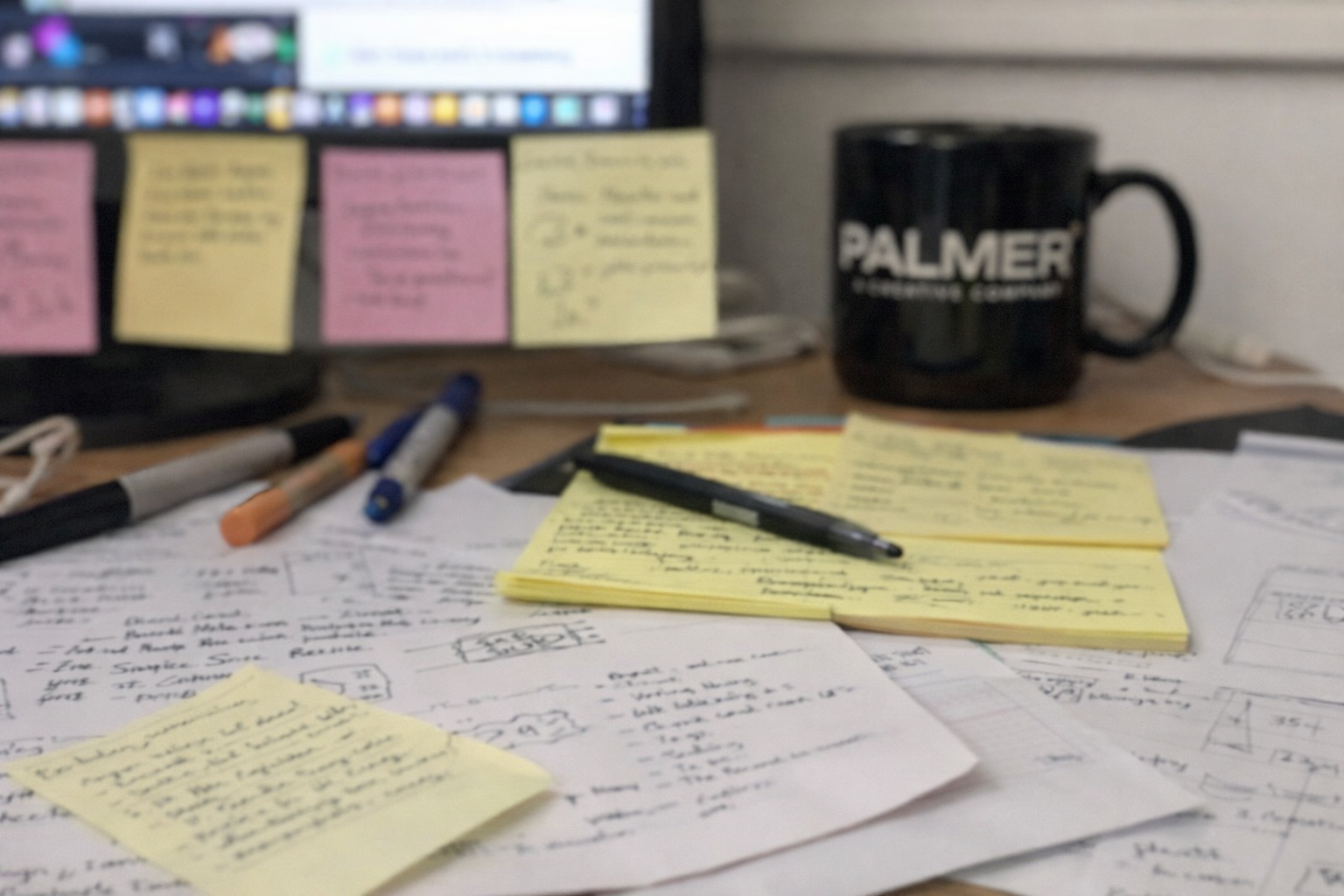 Palmer Creative Co. Southern Illinois marketing agency office lobby in Marion, IL