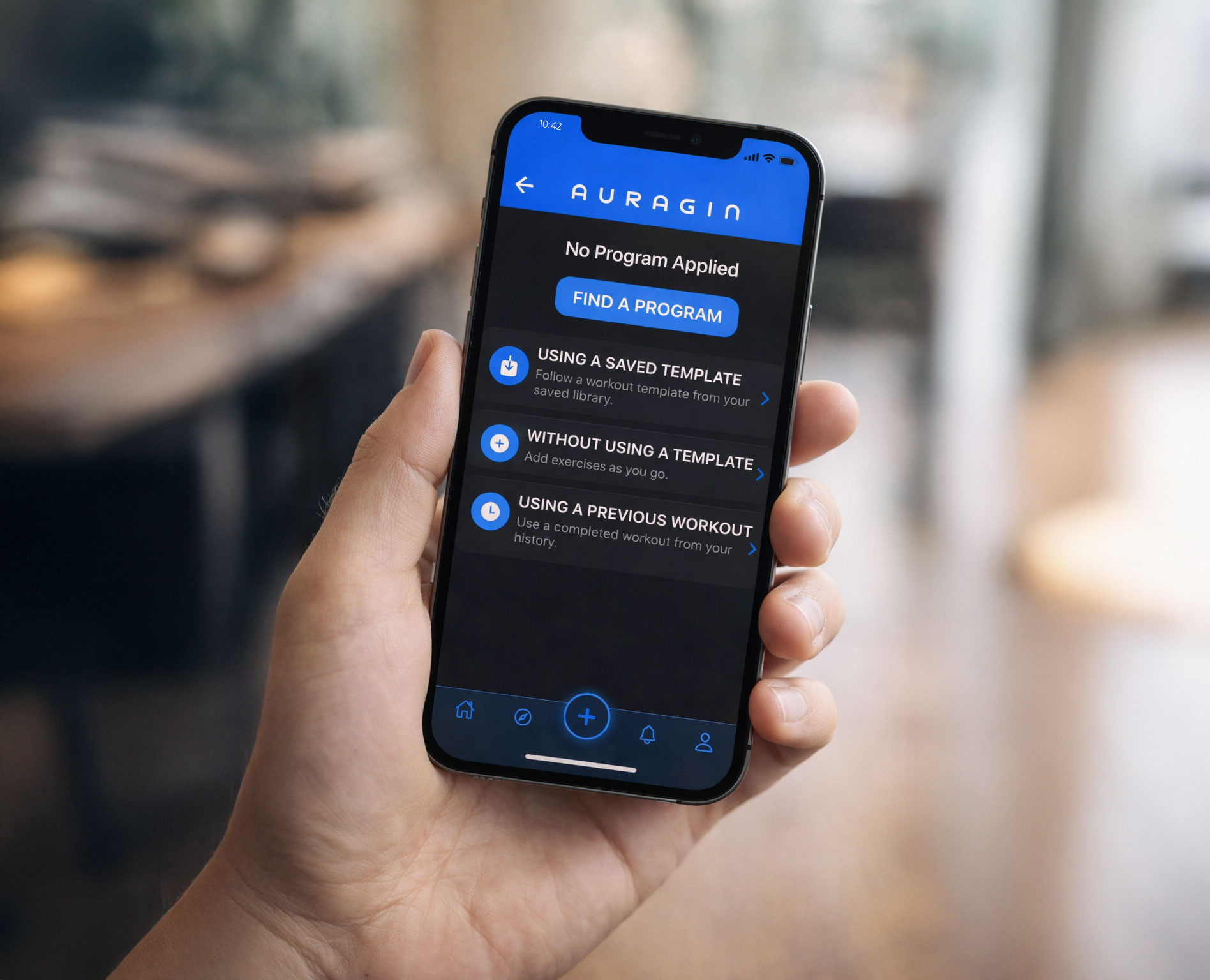 App development visual from the homepage services accordion