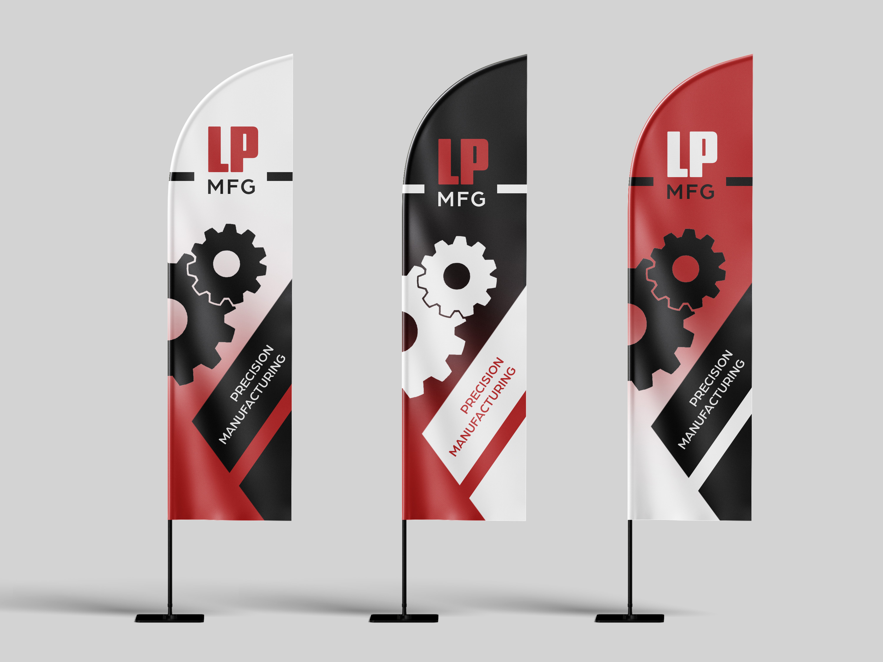 Tradeshow flag banners and signage design in Marion, Illinois for Signage design in Highland, IL